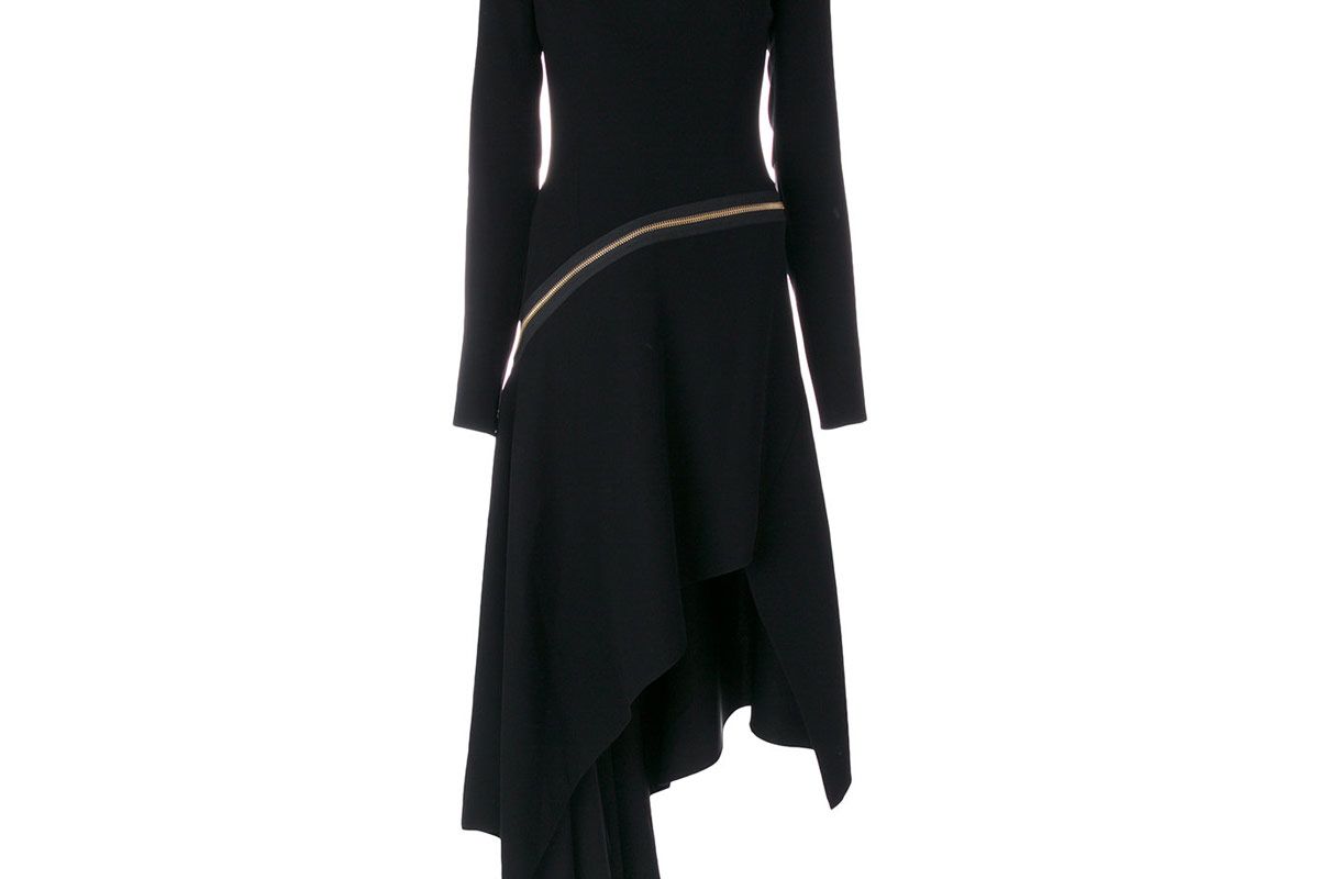 Asymmetric Hem Dress