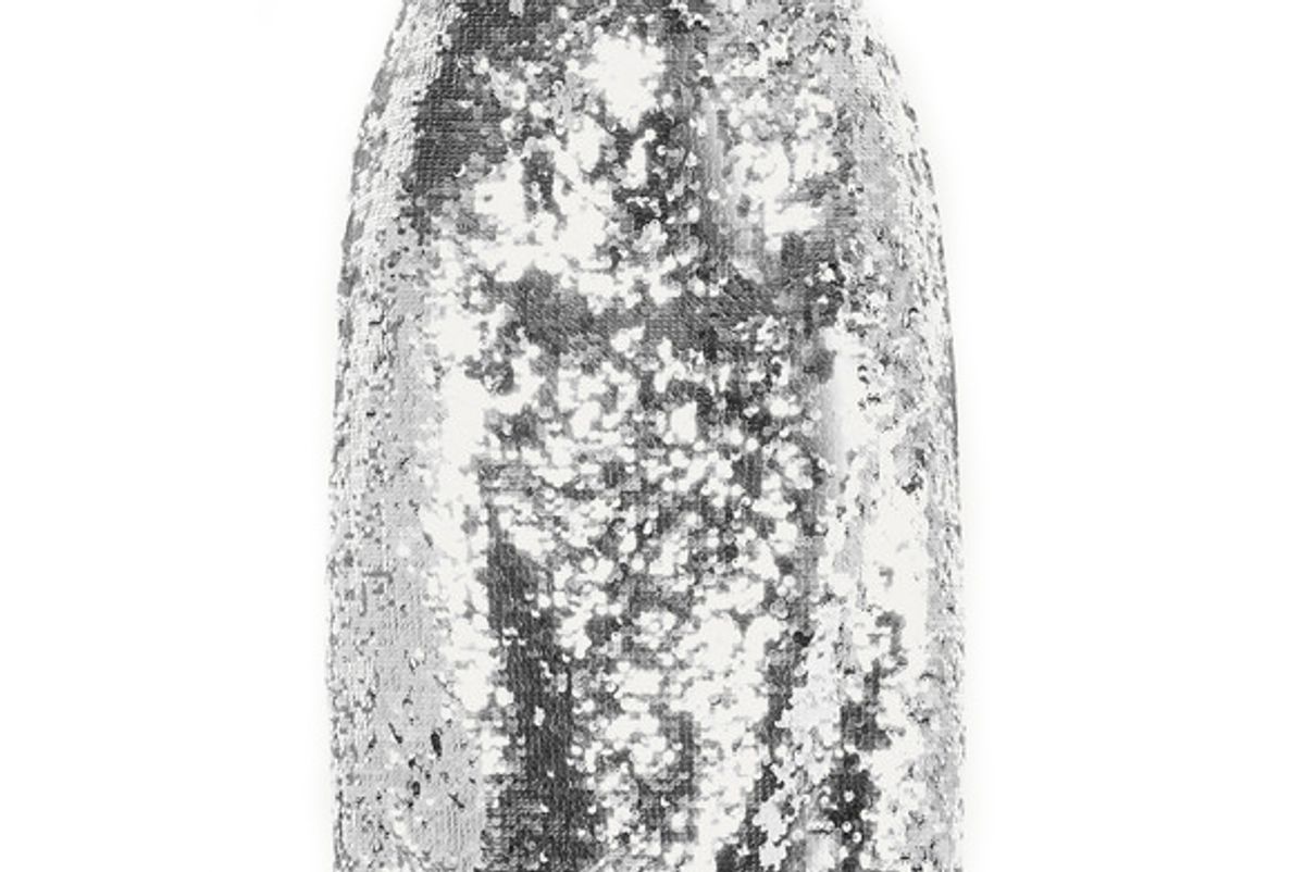 alice and olivia ramos sequined tulle skirt