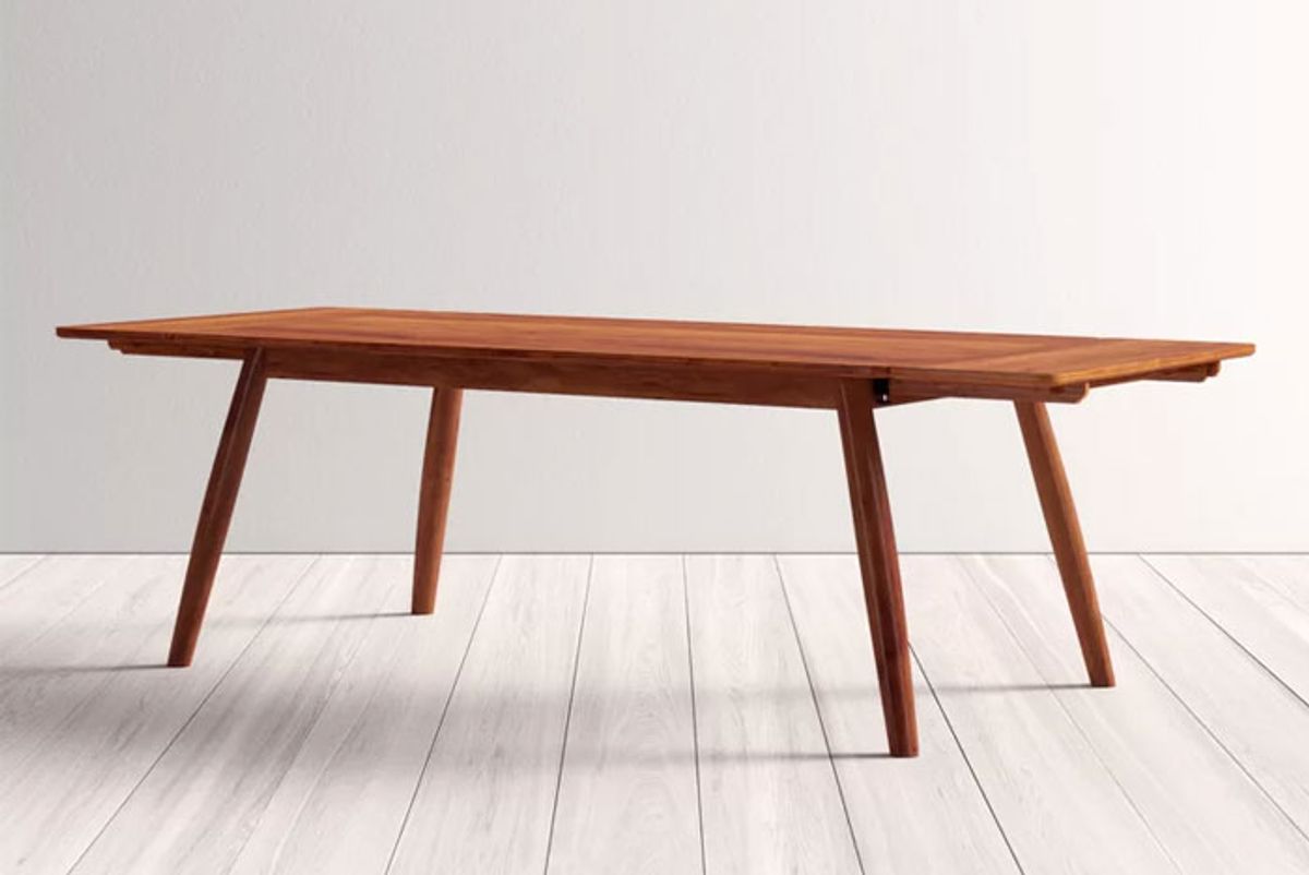all modern felton solid wood dining table
