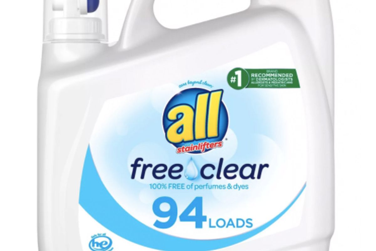 all ultra free clear he liquid laundry detergent