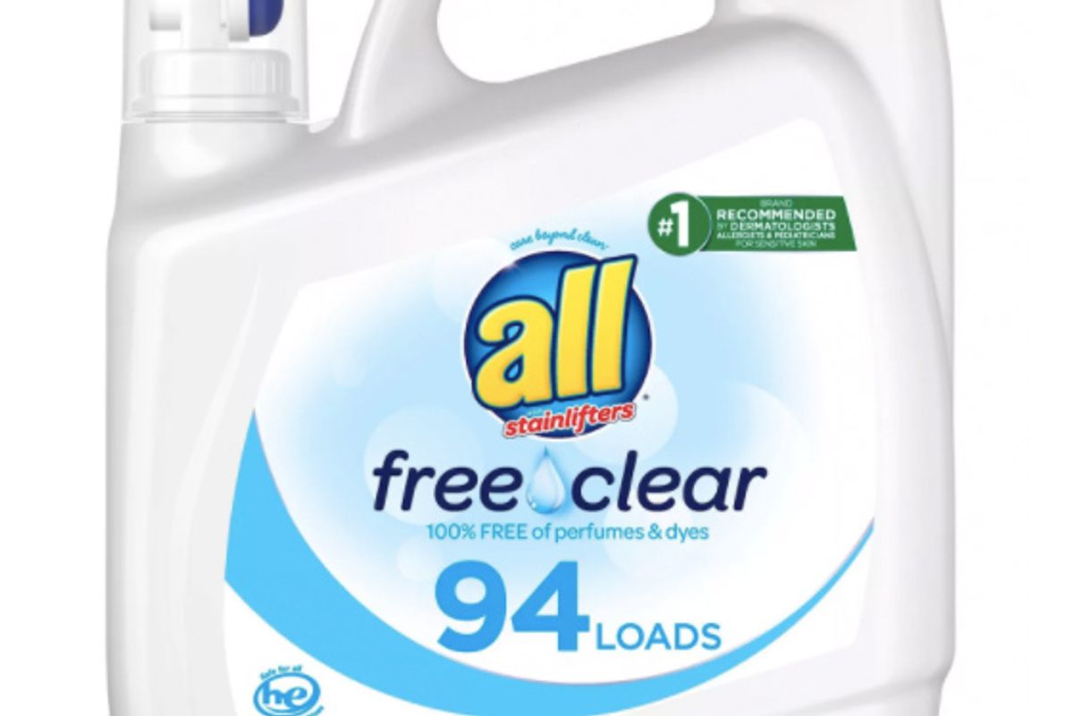 all ultra free clear he liquid laundry detergent