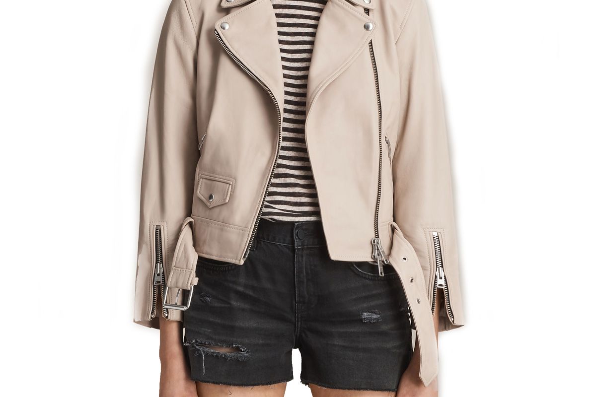 Cole Leather Biker Jacket