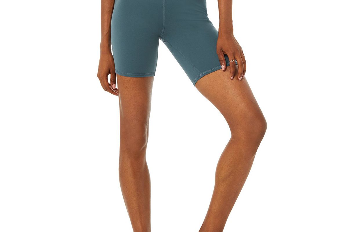 alo yoga high waist biker short