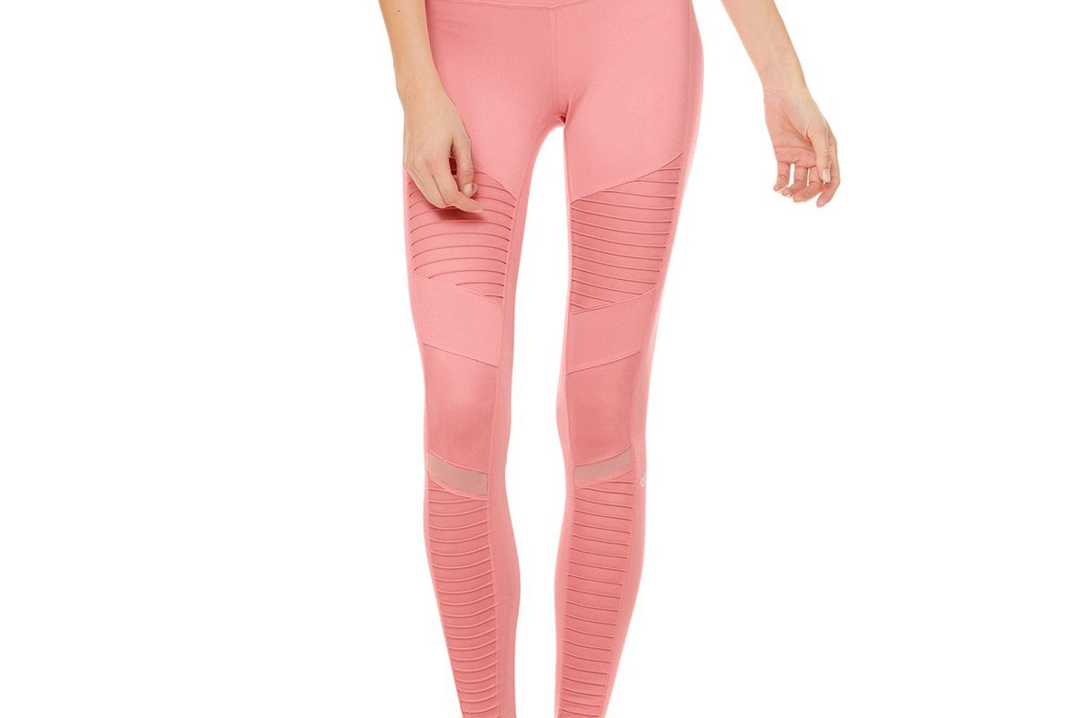 alo yoga high waist moto legging