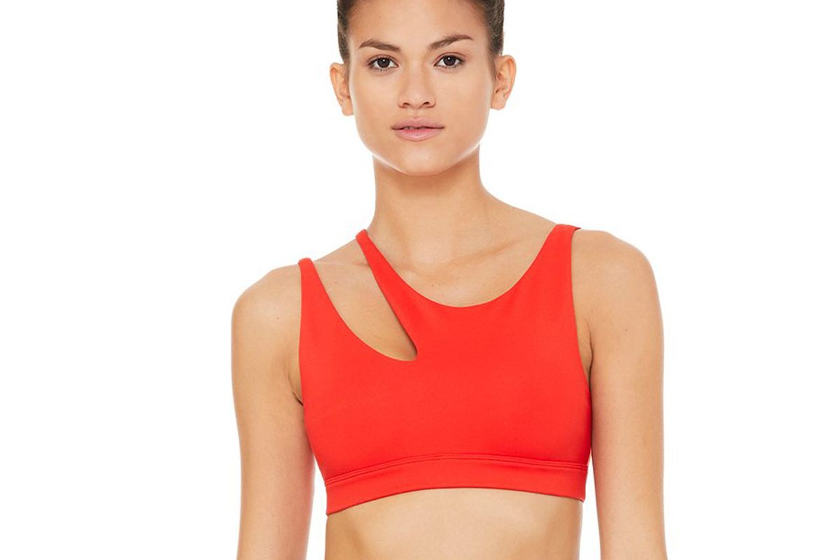 alo yoga peak bra