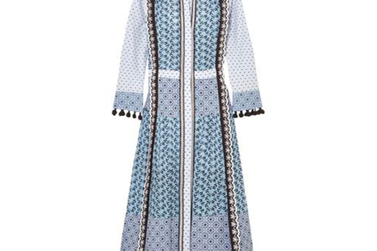 altuzarra grenelle broderie anglaise and swiss dot cotton midi dress