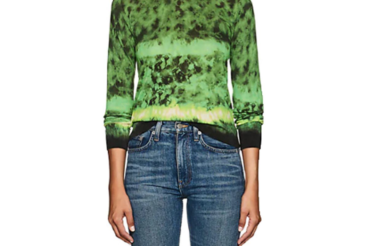 altuzarra tie dyed silk cotton sweater