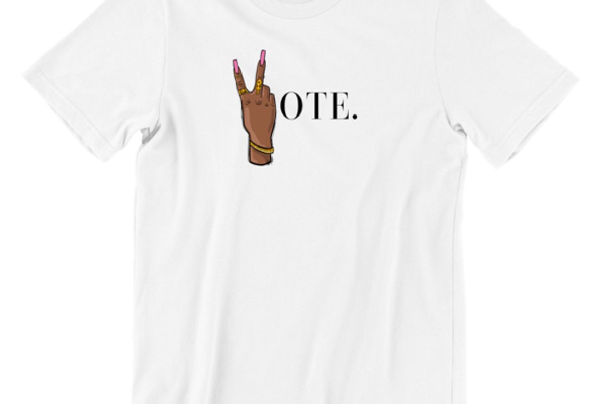 ambrojah williams phenomenal vote hand t-shirt
