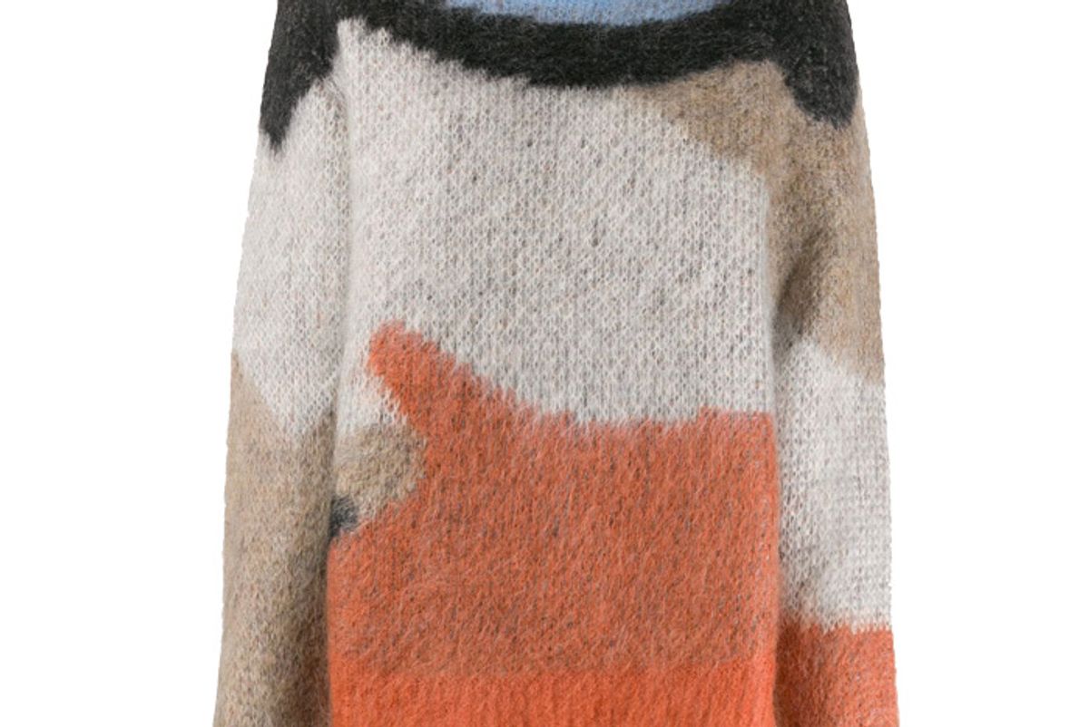 ambush intarsia knit jumper