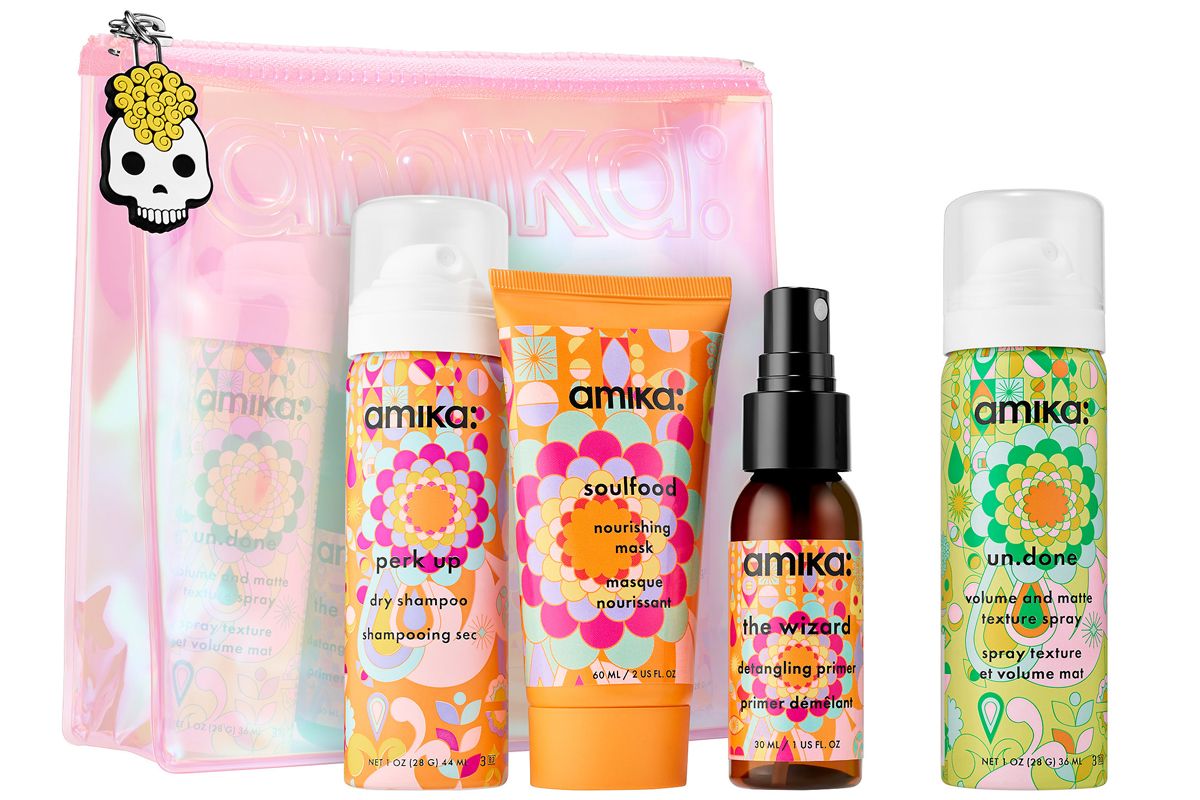 amika not so basics travel set