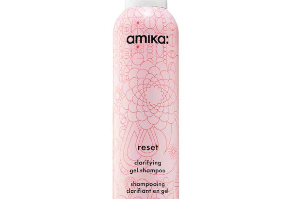 amika reset scalp clarifying gel shampoo
