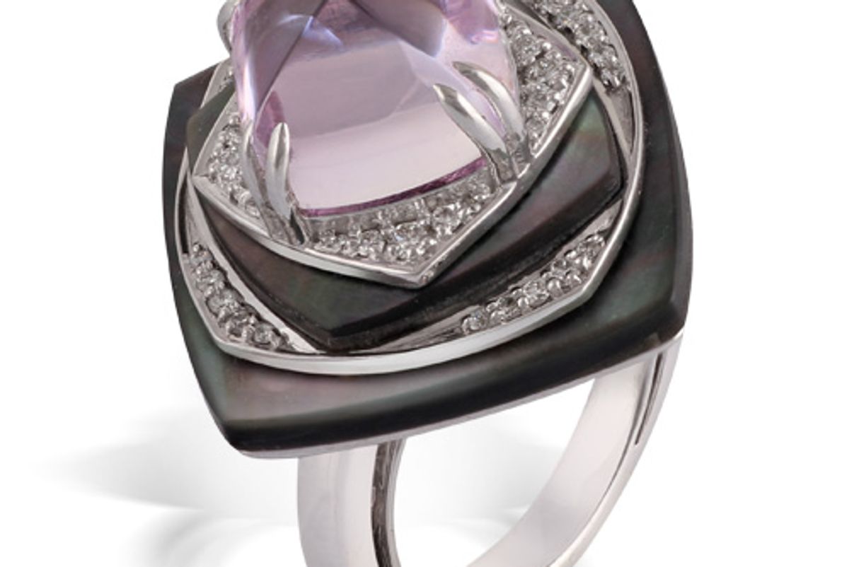 anaya nazar layer ring kunzite