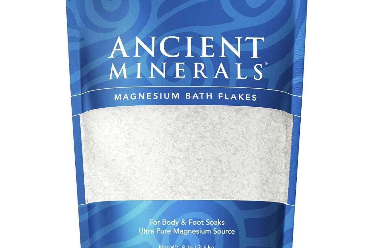 ancient minerals magnesium bath flakes of pure genuine zechstein chloride