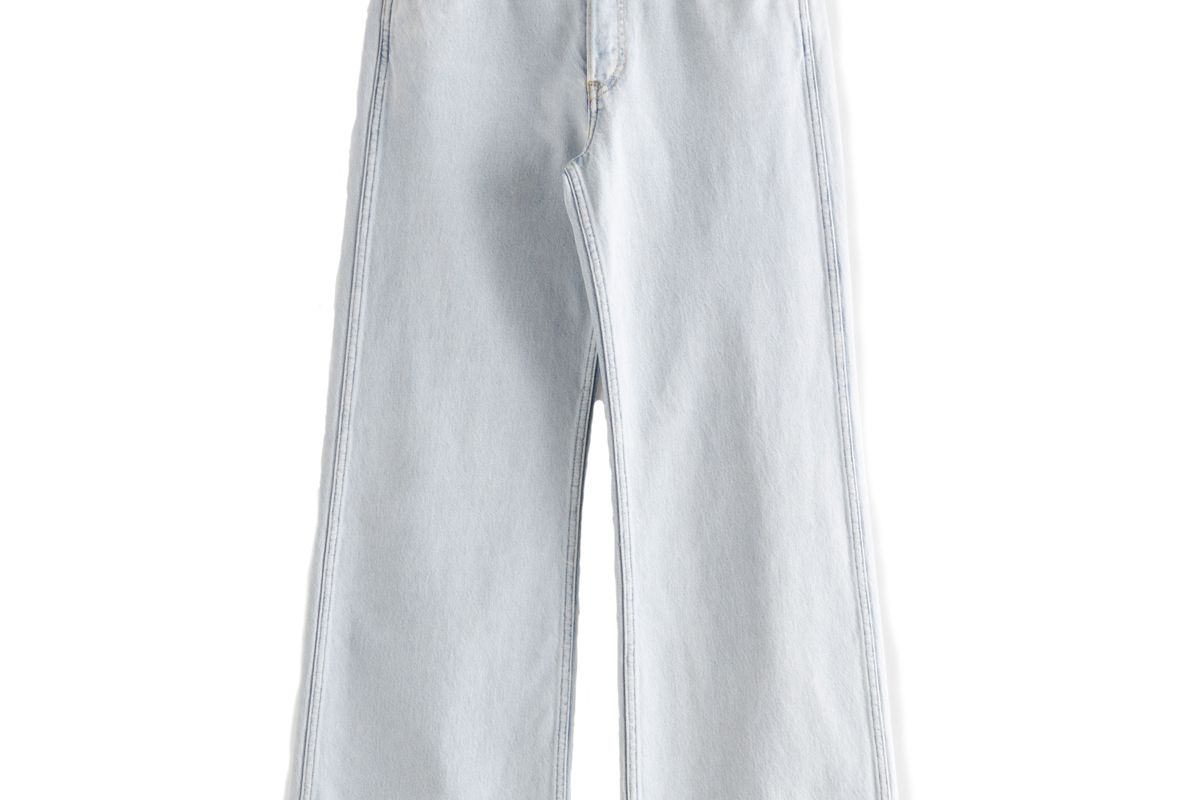 and other stories relaxed wide bootcut jeans