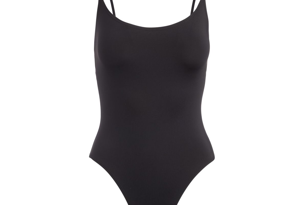 andie swim the amalfi in black