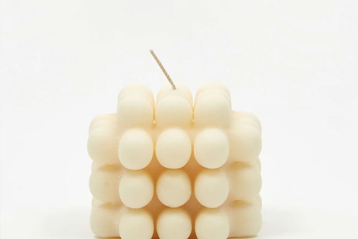 andrej urem milk cculptural candle