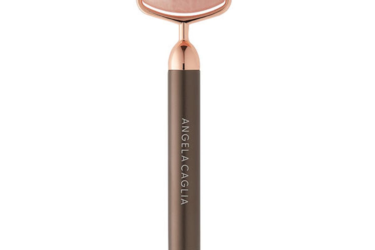 angela caglia vibrating rose quartz sculpting roller