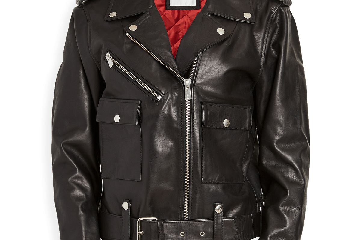 anine bing maverick leather jacket