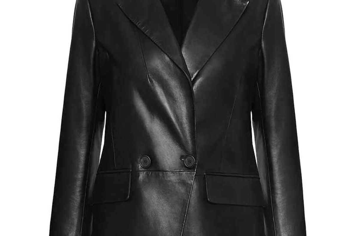 annie bing grace blazer black