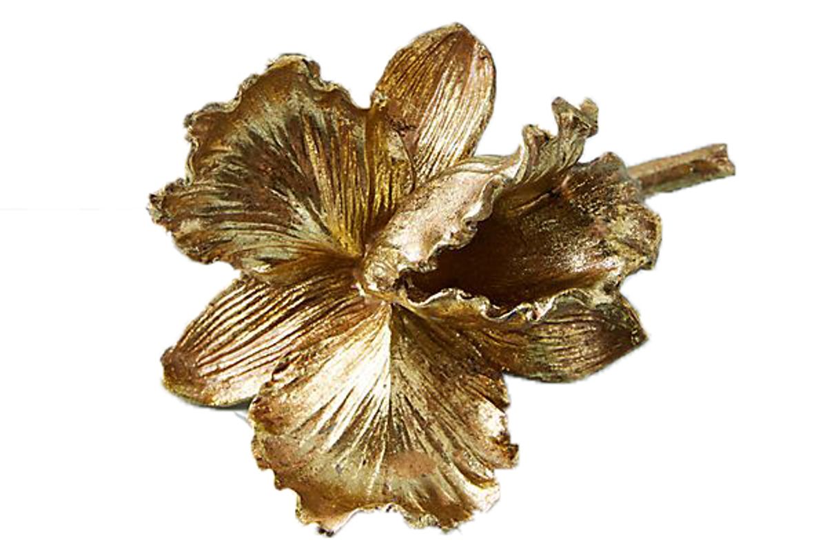 anthropologie gilded bloom decorative