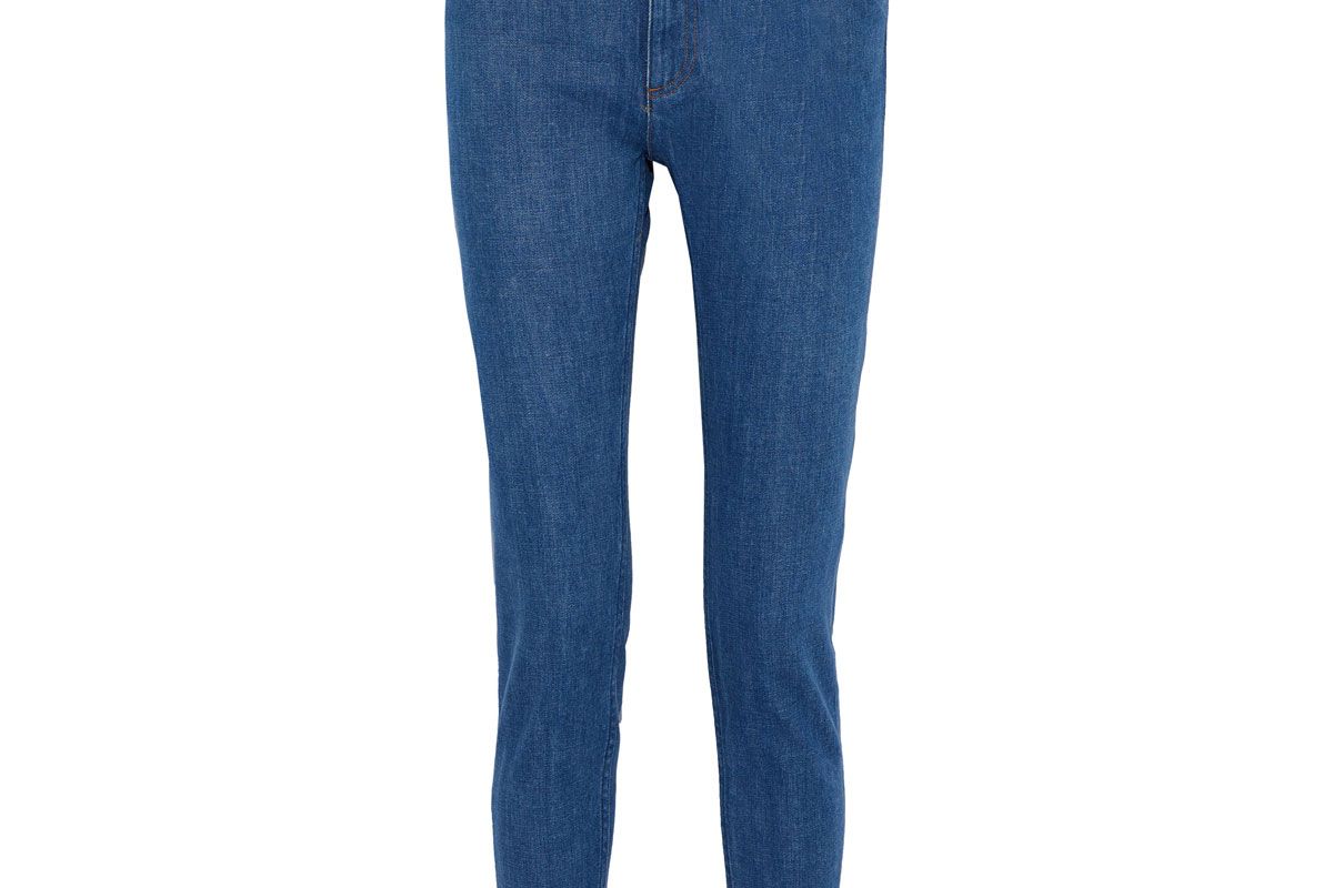 apc mid rise skinny jeans