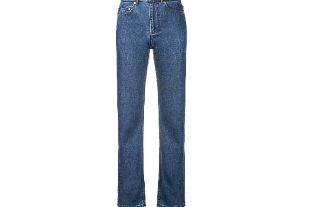 apc straight leg jeans