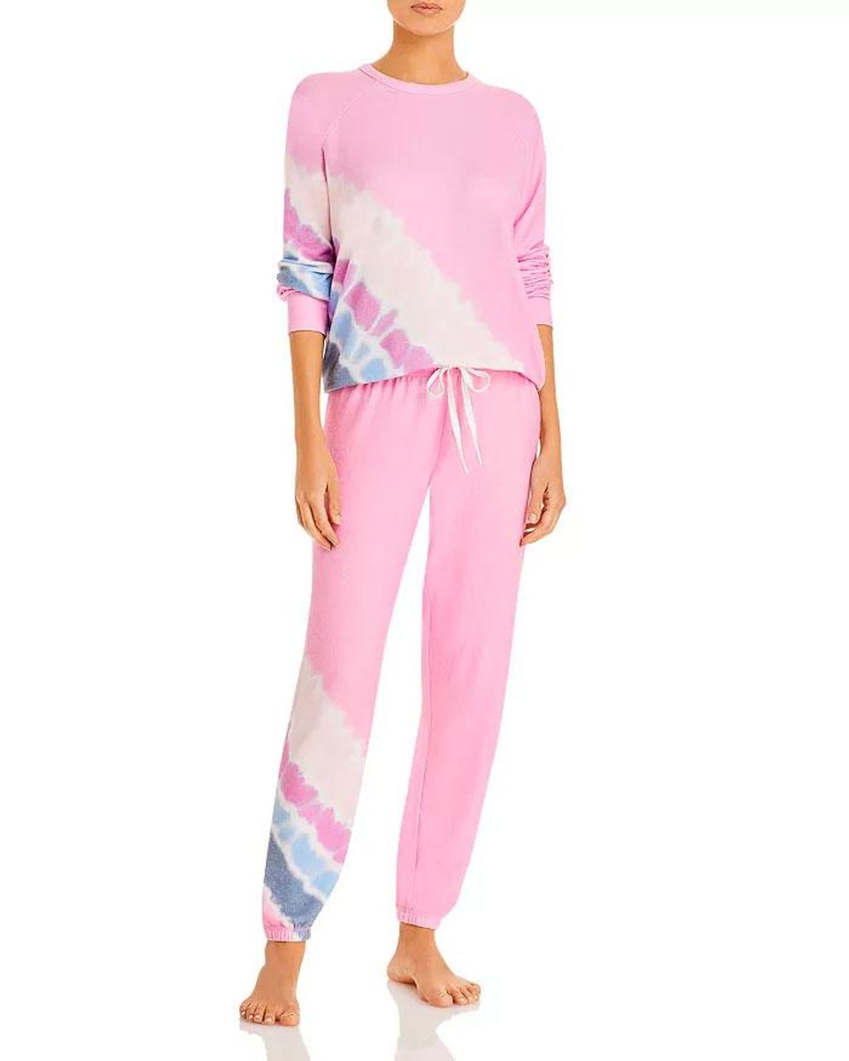 aqua print pajama