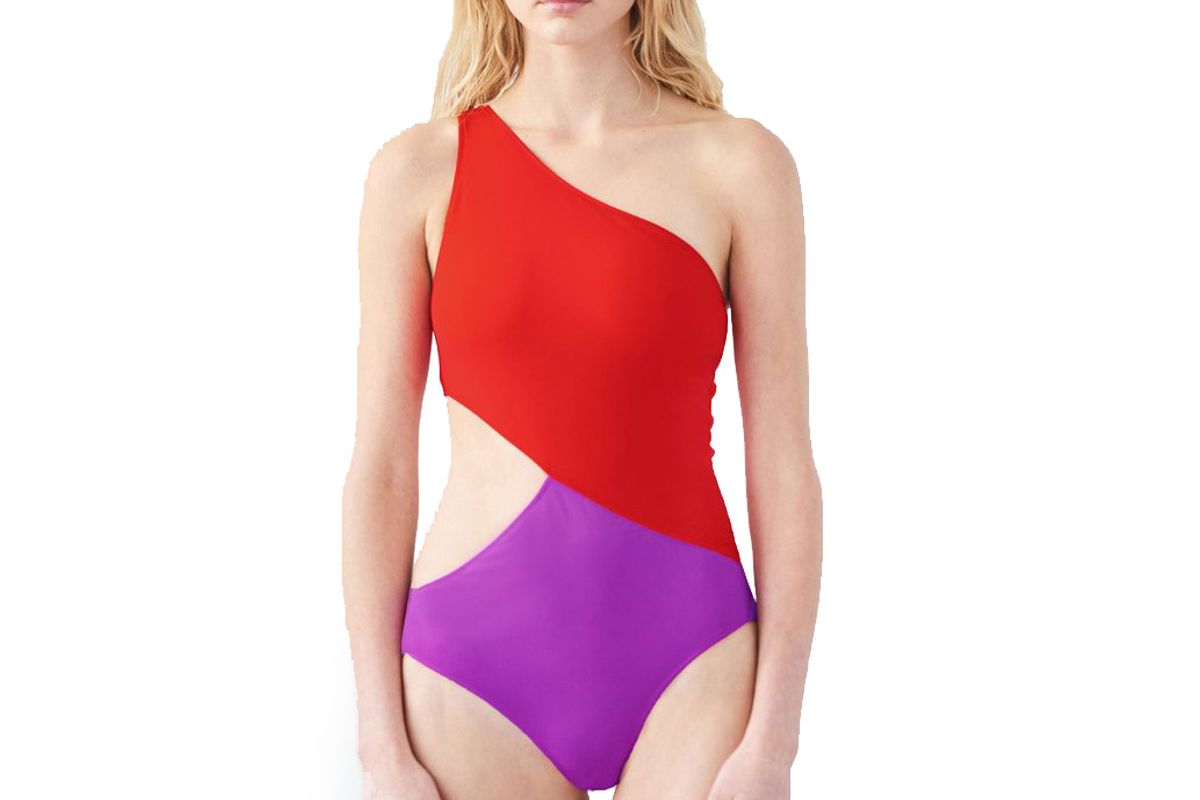 Elmar One Piece Poppy Rosso