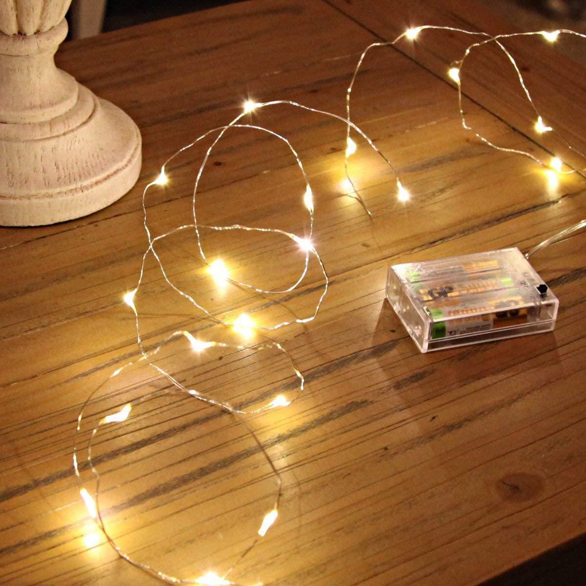 ariceleo led fairy lights battery operated