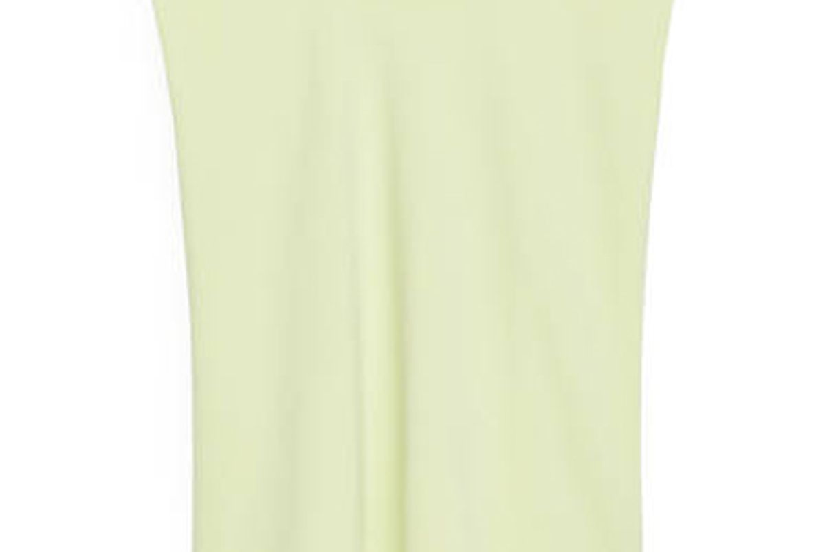 arket straight fit tank top