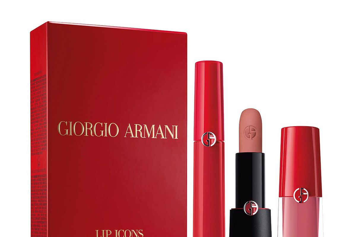 armani beauty holiday 2019 lip icons