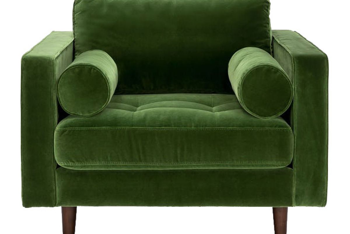 article sven grass green chair