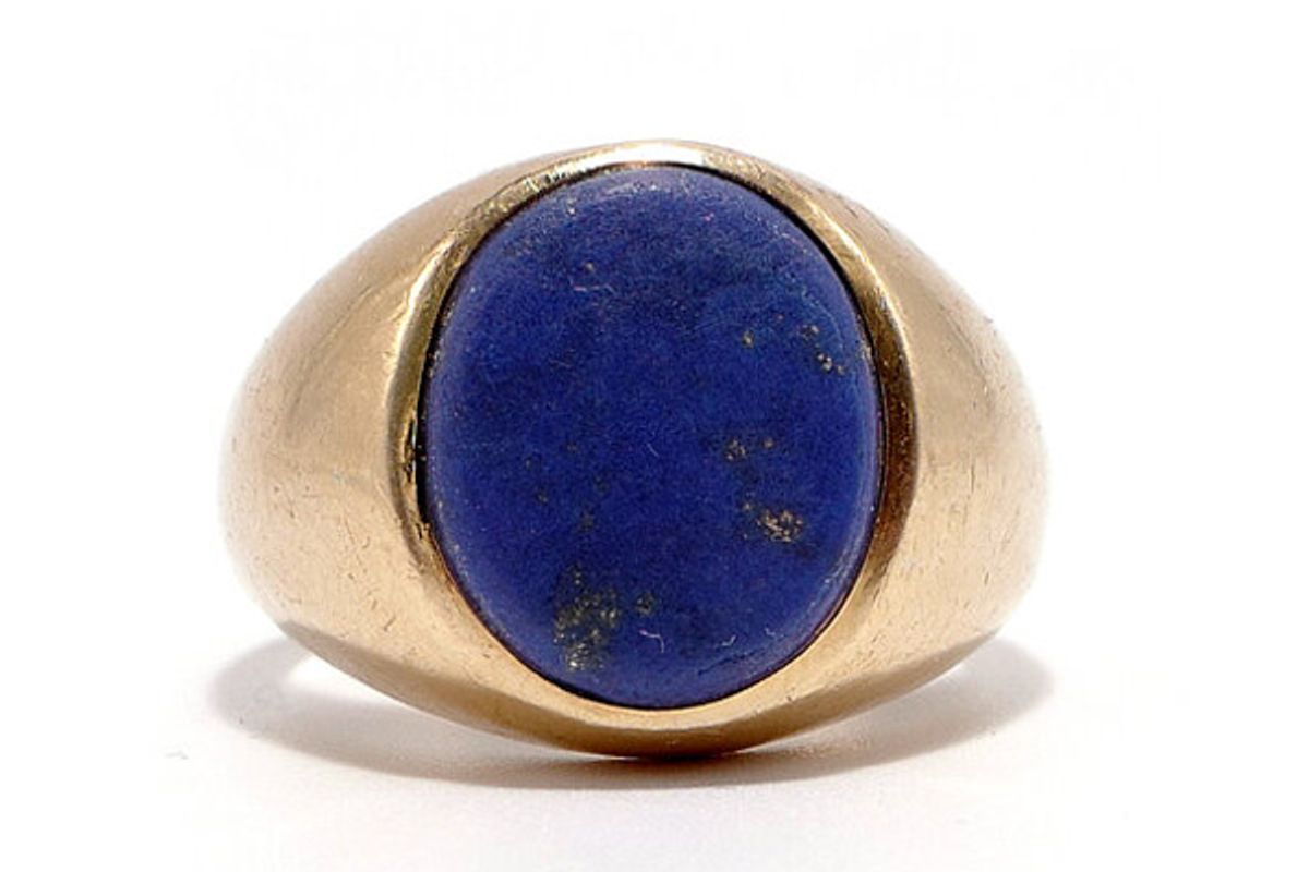 ashley zhang jewelry lapis signet ring