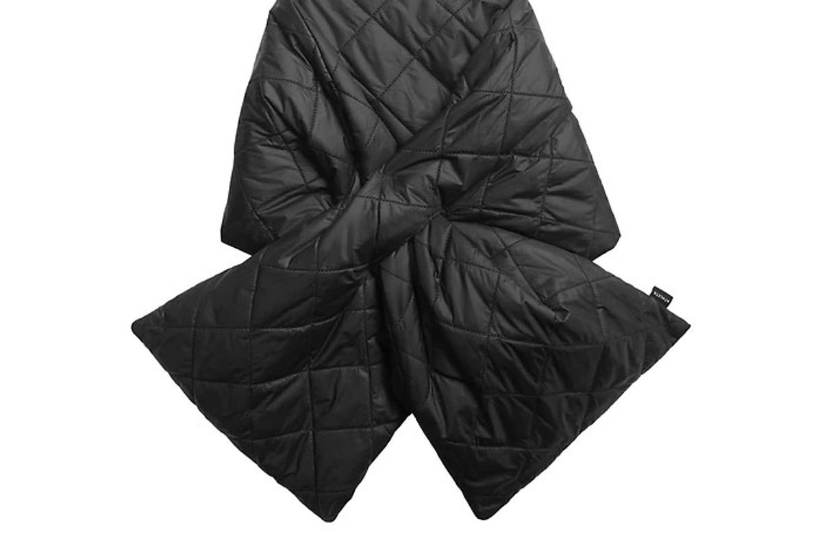 athleta quilted puffer scarf