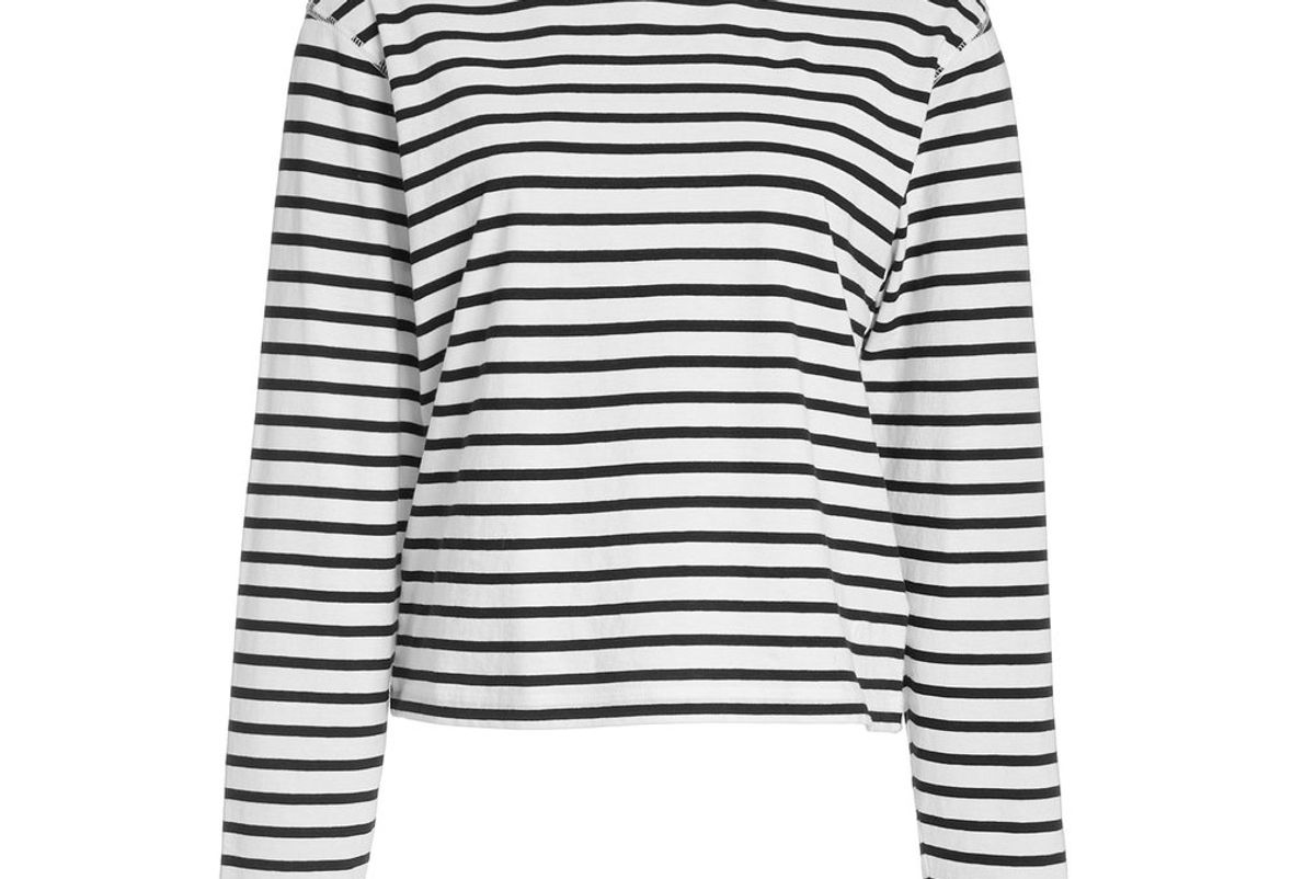 atm anthony thomas melillo classic striped cotton jersey t-shirt