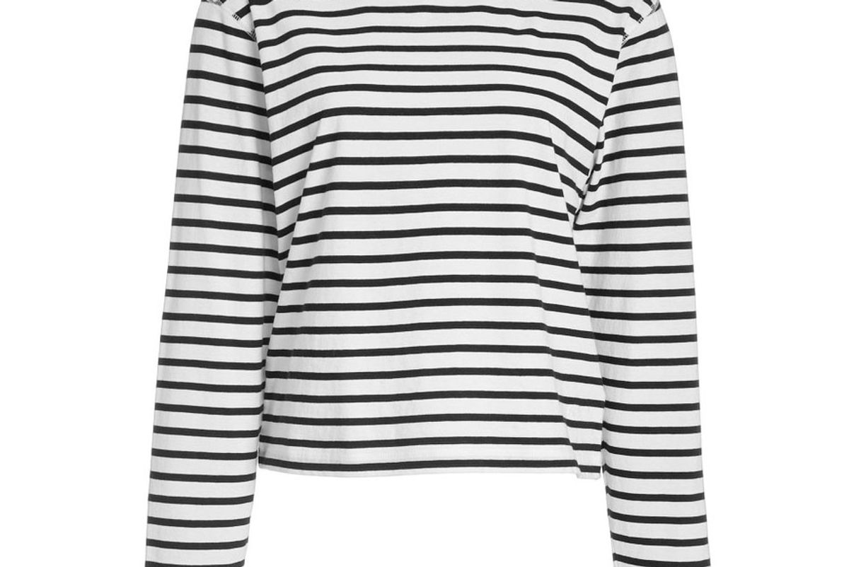 atm anthony thomas melillo classic striped cotton jersey t-shrt