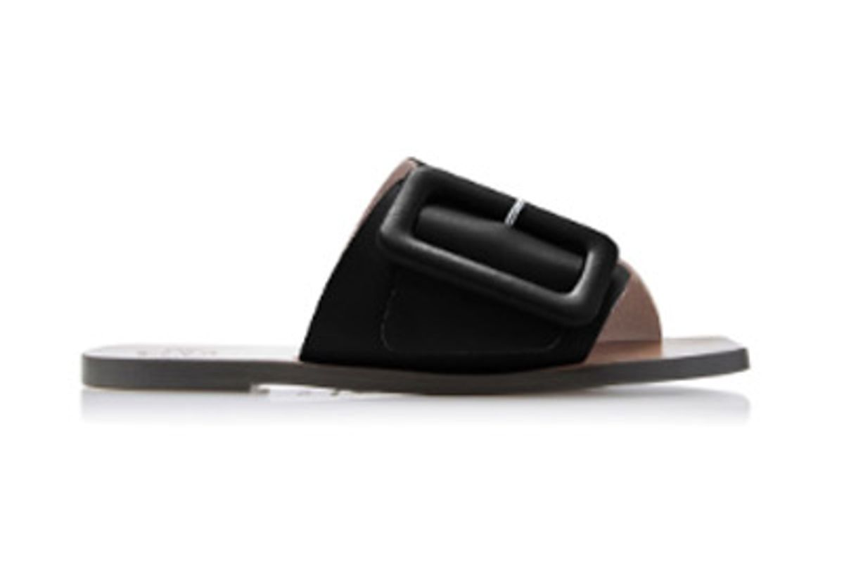 atp atelier r19 ceci buckled leather slides