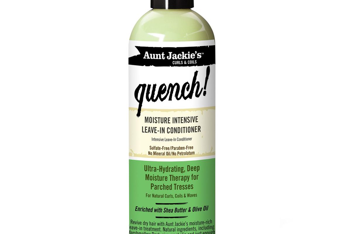 aunt jackies curls and coils quench moisture intensive leave in conditioner