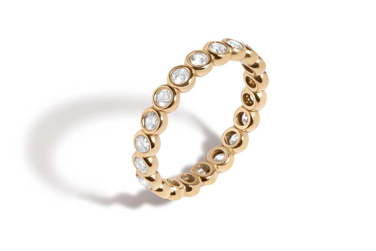 aurate diamond eternity ring