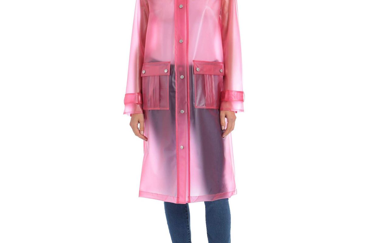 avec les filles transparent raincoat