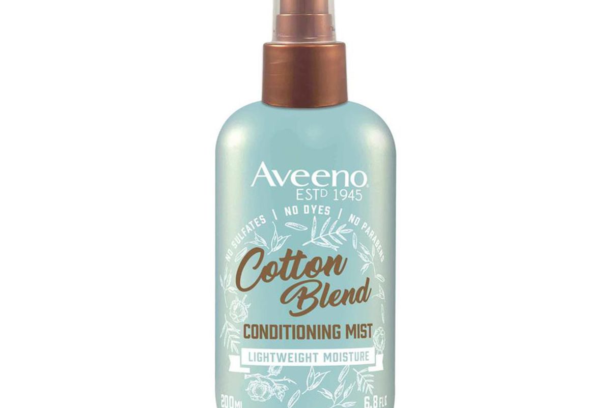 aveeno cotton blend conditioning mist