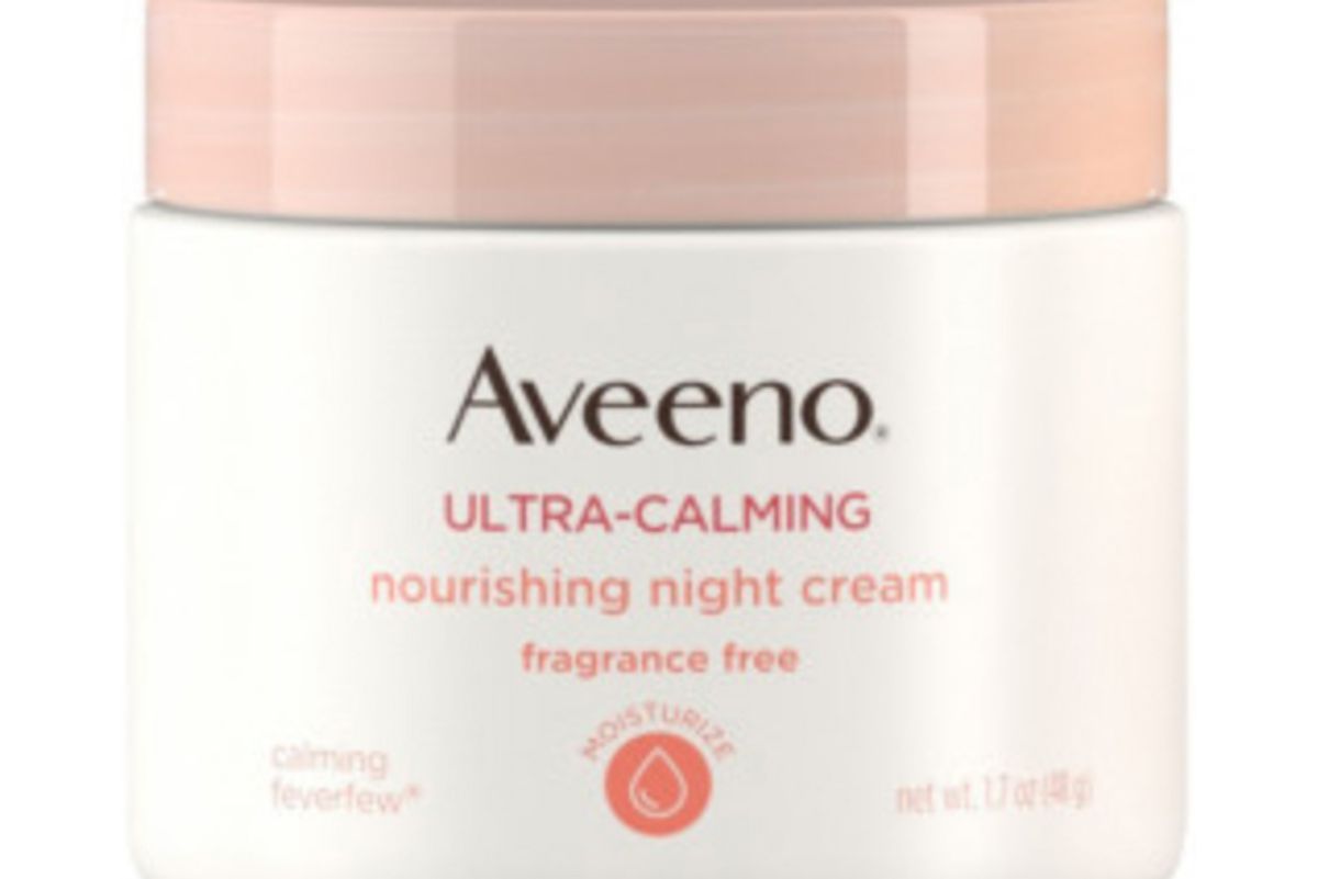 aveeno ultra claming nourishing night cream