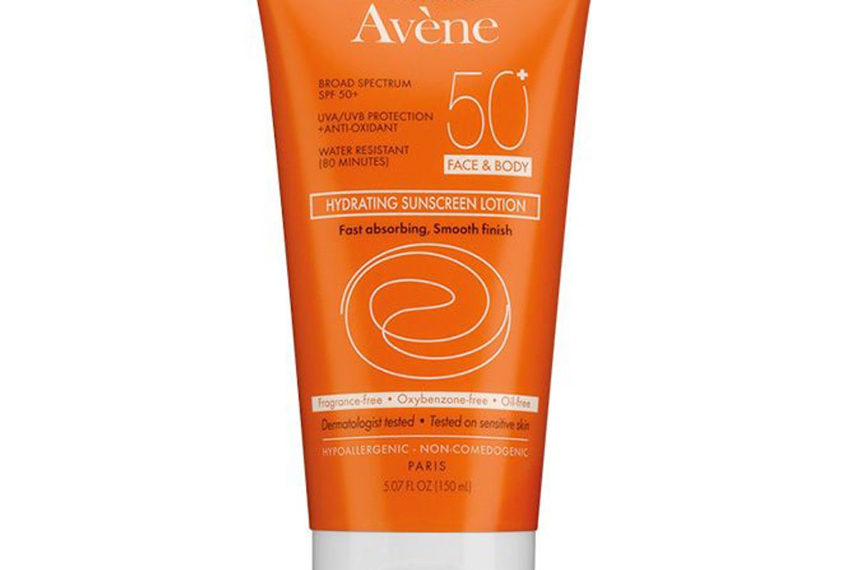 avene hydrating sunscreen lotion spf 50