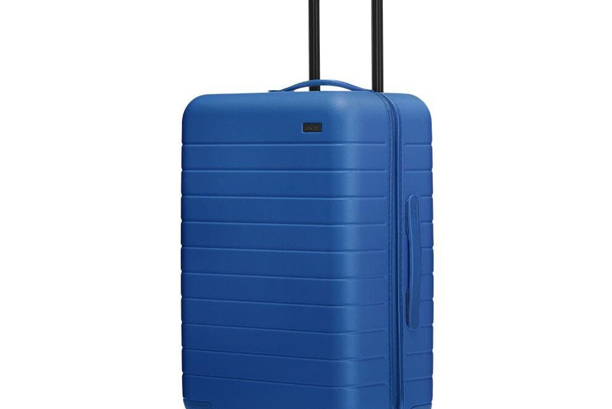 away the bigger carry on pantone luggage