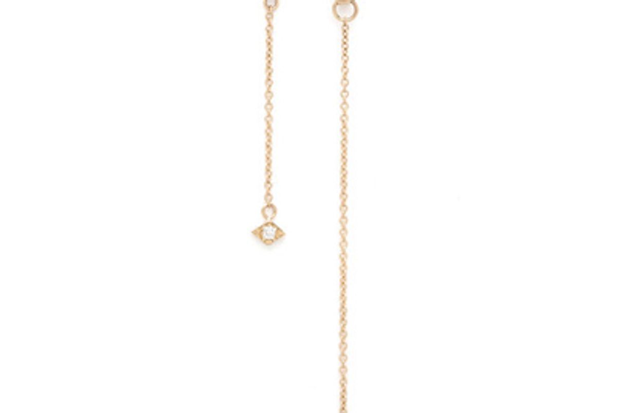 azlee jewelry 2 strand lone burst earring 18k yellow gold