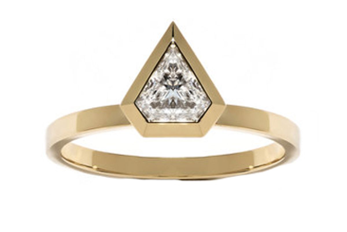 azlee jewelry shield diamond ring