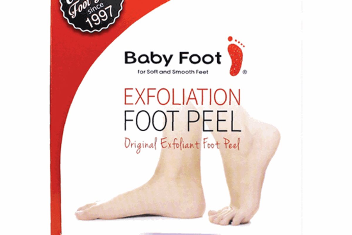 baby foot original exfoliating foot peel