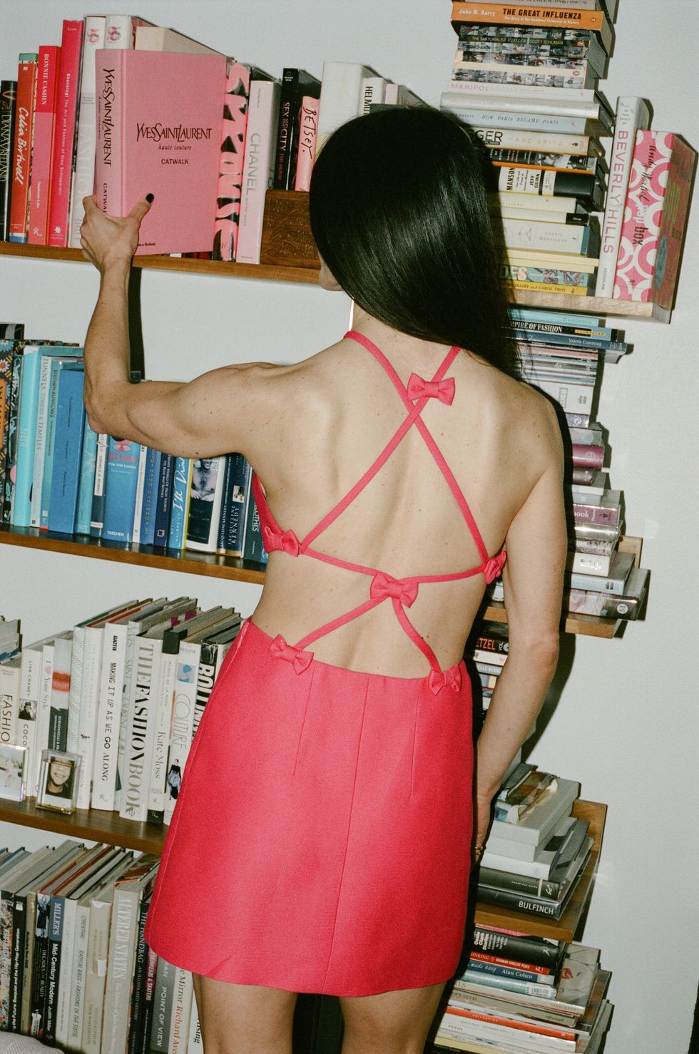 Back of Pink Valentino Dress