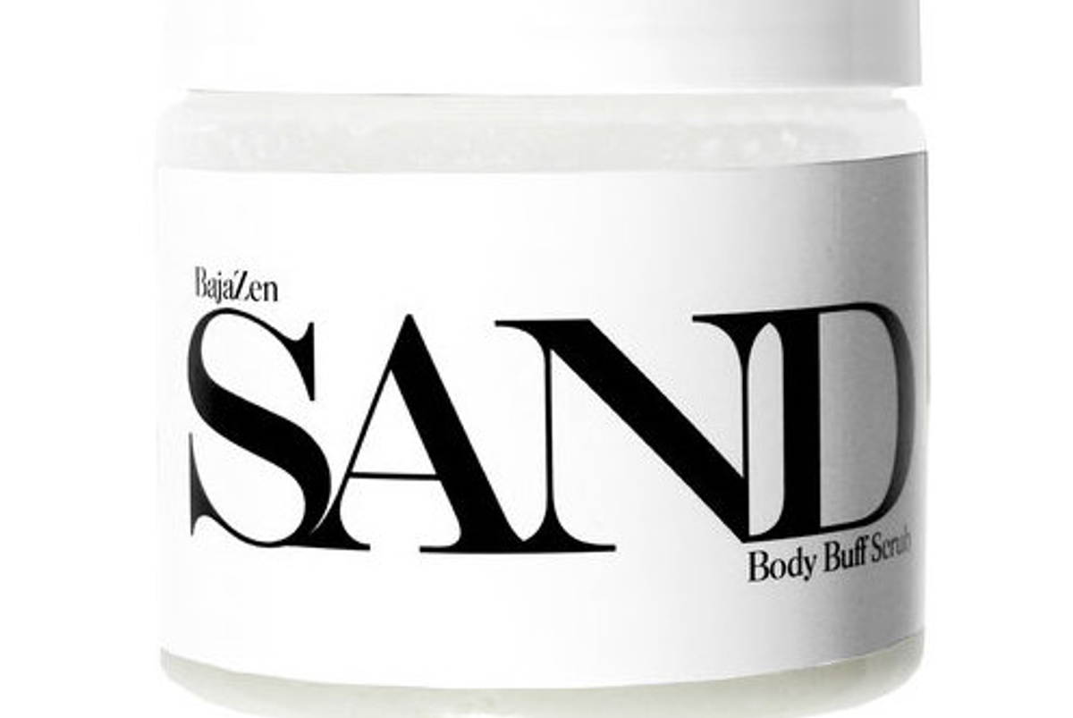 Body Buff Scrub, SAND white clay + pumice