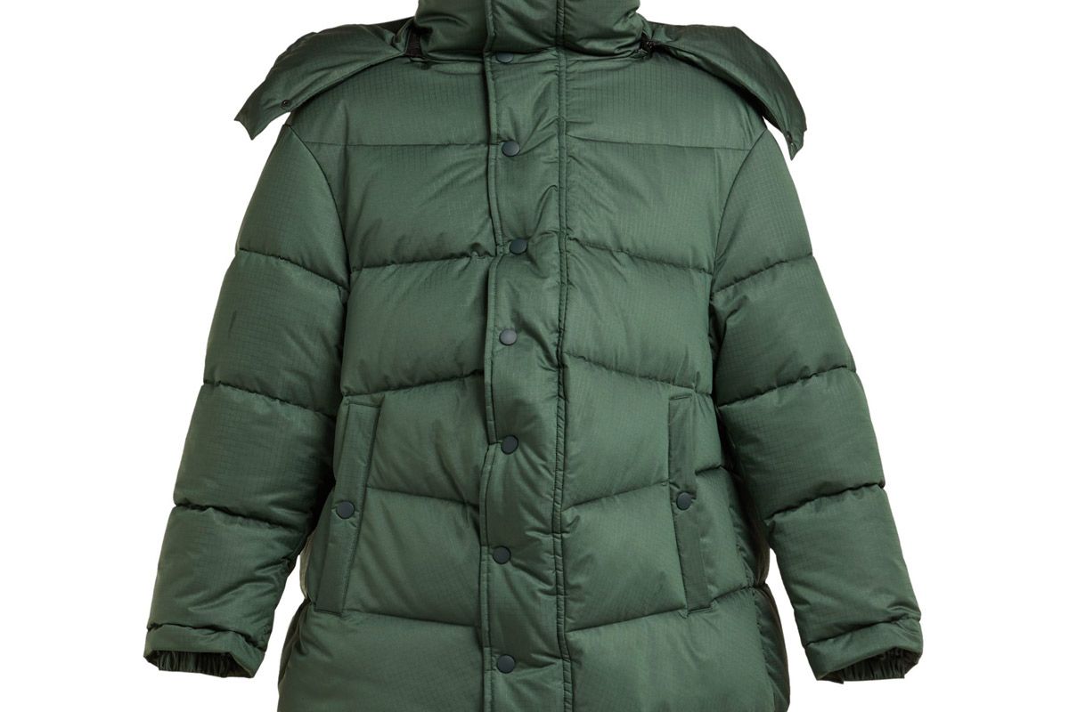 balenciaga new swing puffer jacket